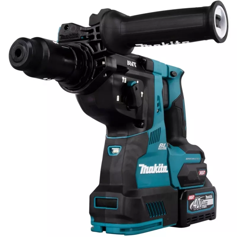 Makita HR004GM201 akumuliatorinis sraigtinis plaktukas SDS-plus 2,9 džauliai su 2 akumuliatoriais ir įkrovikliu