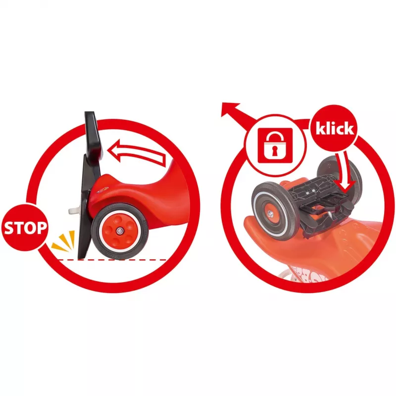 Priedas BIG Bobby Car Walker 2-in-1 – Išmok vaikščioti