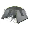 Pavillon Cabana (Pilka / Žalia, 3,5 m x 3,5 m)