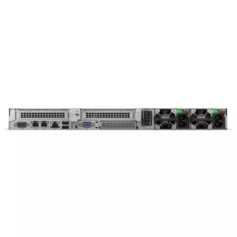 Stovo (1U) serveris HP Enterprise ProLiant DL320 Gen11 Intel Xeon Silver 4510 2.4GHz 12c 1P 64GB DDR5 8x SFF 2x1000W PS
