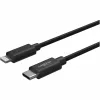 Laidas mobiliajam telefonui Ansmann 1700-0106 Juodas USB C Lightning 0,12 m