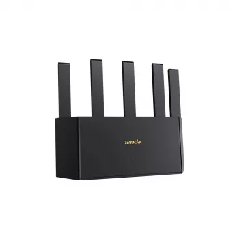 Tenda TX2L Pro belaidis maršrutizatorius Gigabit Ethernet dviejų juostų (2,4 GHz / 5 GHz) Juodas