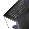 PC korpusas MODECOM Volcano Stellar 5F ATX Midi bokštas, grūdintas stiklas, 5 iš anksto sumontuoti ventiliatoriai, USB‑C, palaiko microATX/ATX, maks. GPU 420 mm, CPU aušintuvo aukštis 175 mm