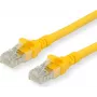 ROLINE Patch-Cable RJ-45 (M) į RJ-45 (M) - 30 cm - SFTP - CAT 6a - Geltona (21.15.2972)