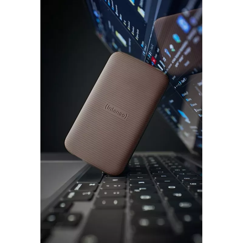 Intenso TX500 1TB išorinis SSD diskas USB Type-C 3.2 Gen 2 rudas