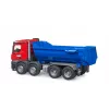 BRUDER MB Arocs Halfpipe Tipper Truck – savivartis su pusapvaliu kėbulu