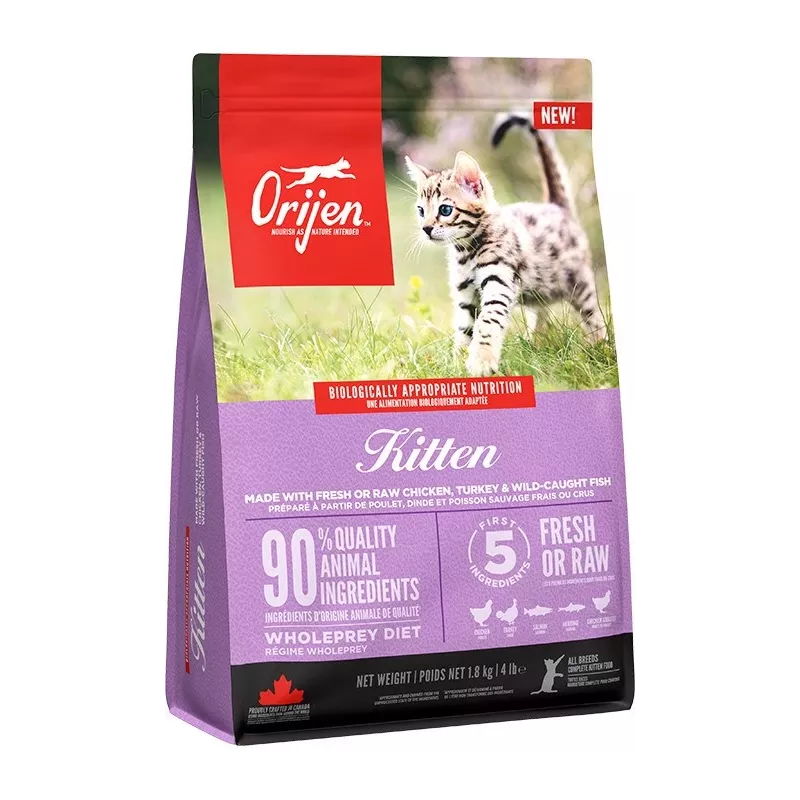 ORIJEN Kitten sausas kačių ėdalas 1,8 kg