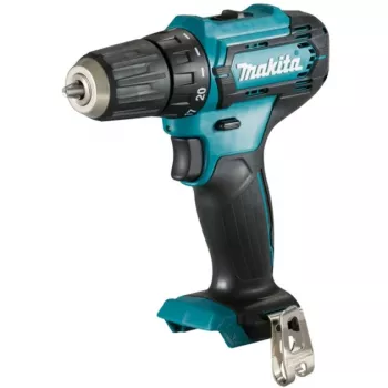 Gręžtuvas-suktuvas Makita DF333DZ – belaidis, 2 greičiai, raktinis griebtuvas 10 mm, 30 N·m, be akumuliatoriaus ir įkroviklio, 12 V