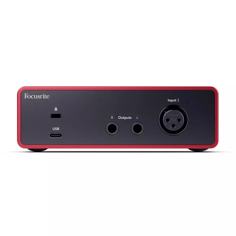 Focusrite Scarlett Solo 4th kartos – 2 kanalų garso sąsaja