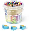 Pieštukas Staedtler 140 C36 3-in-1 spalvotas, vaškinis ir akvarelinis, 36 vnt. kibire