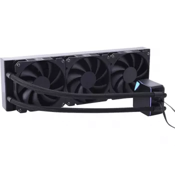 Alphacool T38 procesoriaus skysčio aušinimo rinkinys 12 cm juodas