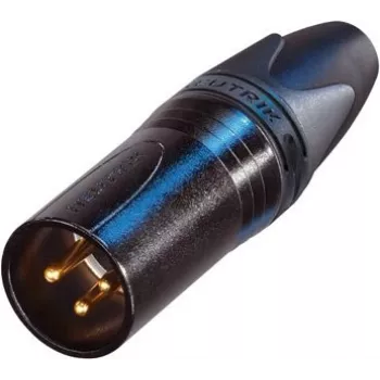 Neutrik XX Series NC3MXX-B - Garso kištukas - 2,5 mm² - XLR3 (vyriškas) (NC3MXX-B)