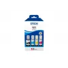 Originalus Epson EcoTank rašalo butelių rinkinys 4 spalvoms – juoda 127 ml, žydra/magenta/geltona 210 ml (C13T03V64A)