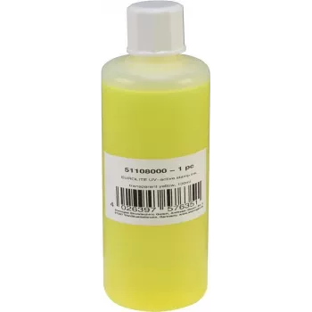 Antspaudų rašalas EUROLITE UV-aktyvus Skaidriai Geltonas 100 ml