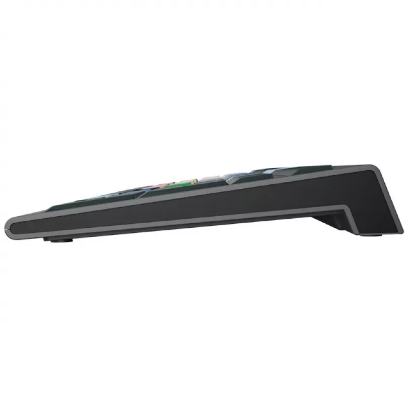 Logickeyboard Avid Media Composer Astra 2 klaviatūra USB QWERTY vokiška pilka