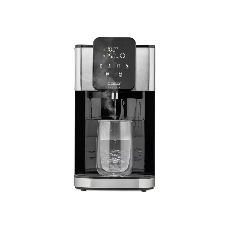 Elektrinis virdulys Caso Turbo Karšto vandens dozatorius HW 1660 – 4 l, 2600 W, juoda/nerūdijantis plienas