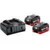 Metabo pagrindinis rinkinys su 2 akumuliatoriais 18 V 5,5 Ah LiHD (685122000)