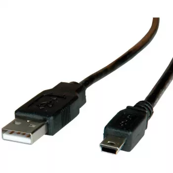 ROLINE USB 2.0 laidas, A tipo - 5 kontaktų Mini 0,8 m (11.02.8708)