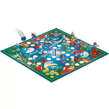 Stalo žaidimas Schmidt Spiele The Smurfs Classic Ludo