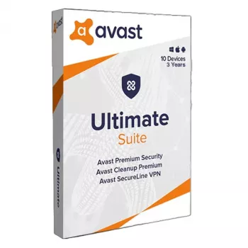 Avast Ultimate 10 įrenginių, 3 metams