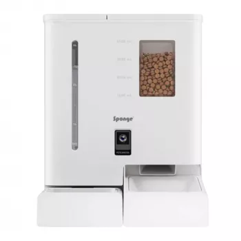 Automatinis šėrimo dubuo Sponge SPONGE Pet Feeder Smart DUAL – išmanus dviejų dubenėlių šėrimo prietaisas