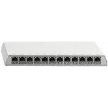 Pataisų skydelis Rutenbeck PP-Cat.6A iso-12 12x RJ-45 ekranuotas, gryna balta