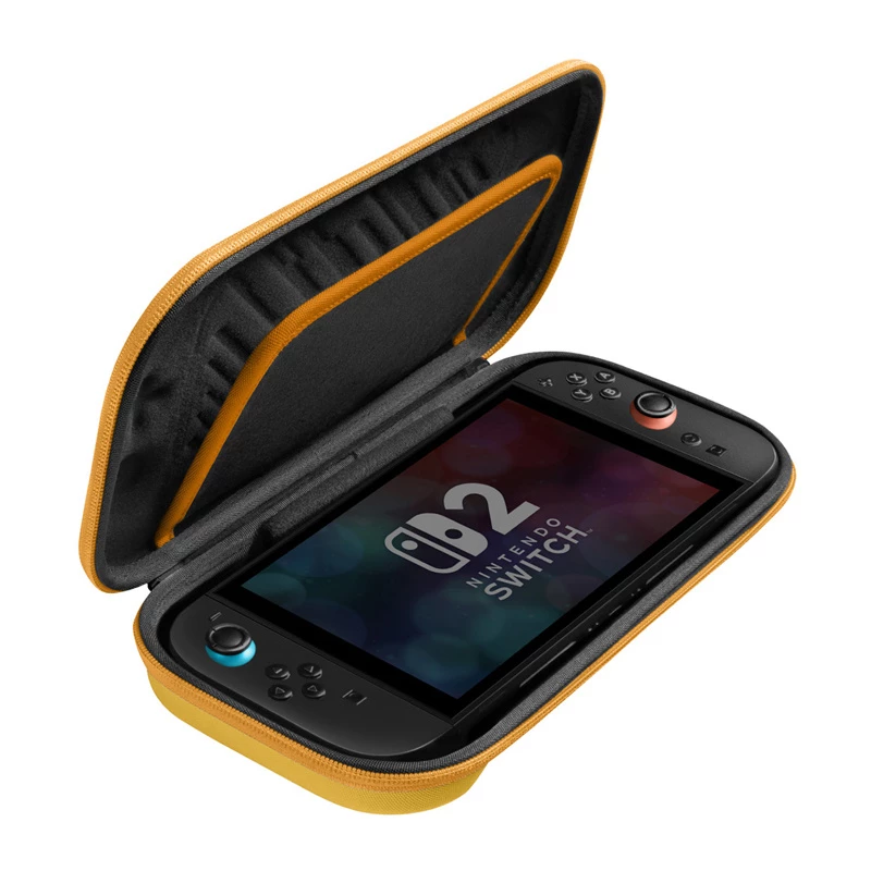 Plonas apsauginis dėklas Tomtoc FancyCase-G05, skirtas Nintendo Switch 2, geltonas