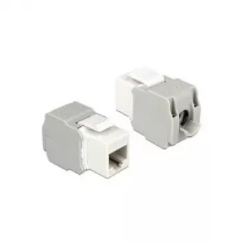 Keystone modulis DeLOCK 86341, RJ45 lizdas, LSA gnybtai, baltas