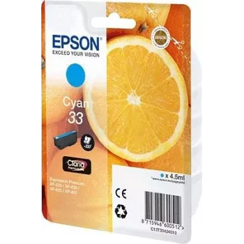 Epson Oranges C13T33424010 kasetė 1 vnt. Originali Cian