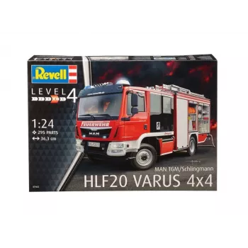 Revell 1/24 MAN/Schlingmann HLF 20 Varus modelio rinkinys