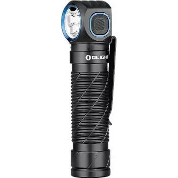 Priekinė lemputė Olight Perun 3 – 3000 lm, šviesos spindulys 160 m, juoda, daugiafunkcė