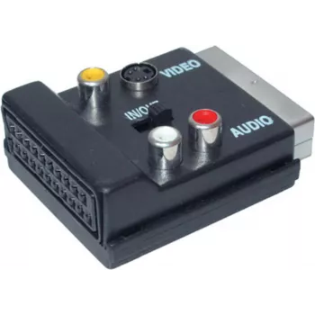 Adapteris RCA jungimui ShiverPeaks 3×RCA į 4 kontaktų Hosiden