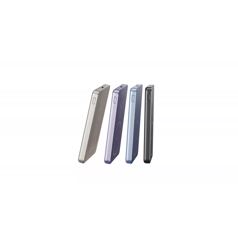 Nešiojamas įkroviklis Xiaomi PowerBank Super Slim Magnetic 5000, 5000 mAh, magnetinis laikiklis