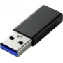 Renkforce RF-4472306 Laidinė sąsaja / lyties keitiklis USB A tipo į USB C tipo juodas (RF-4472306)