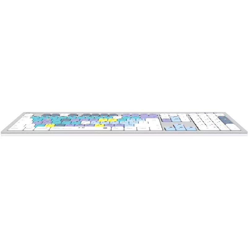 Logickeyboard LKB-RESC-CWMU-UK klaviatūra, skirta DaVinci Resolve, USB, QWERTY anglų