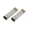 Extralink SFP WDM modulių pora 1.25G 1310/1550nm vienmodis 3km LC DOM