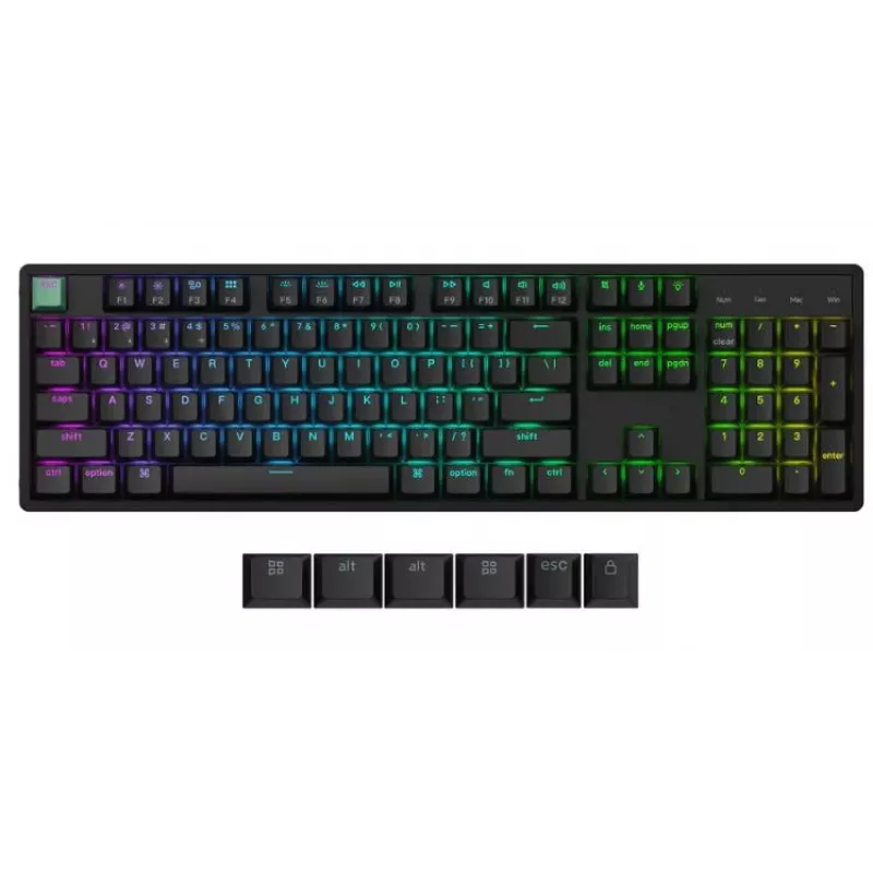 Belaidis klaviatūros rinkinys K10 HE/BLACK K10H-J1 Keychron