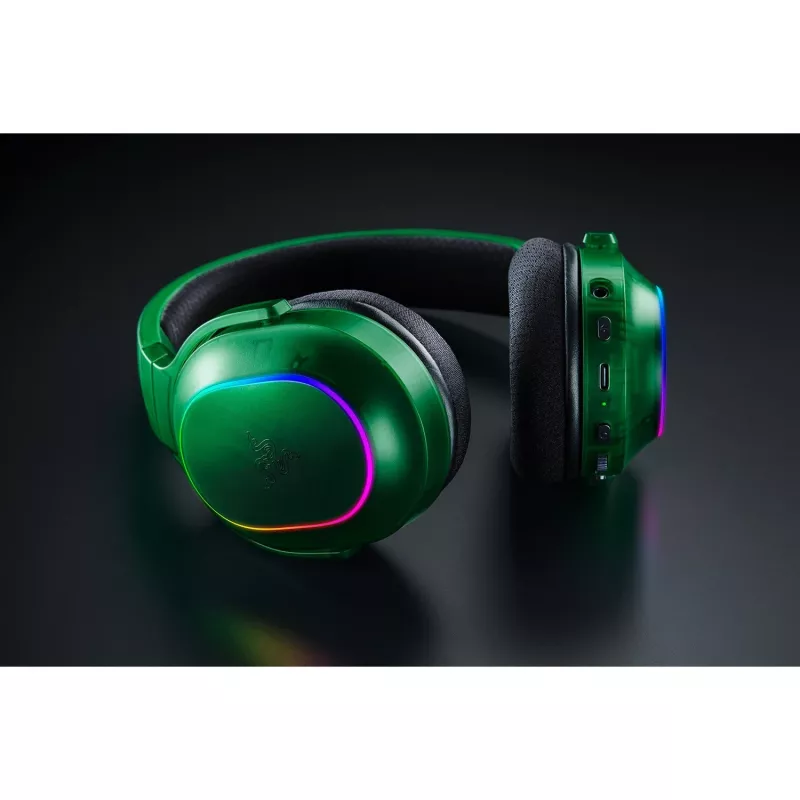 Razer Barracuda X Chroma belaidės ausinės žaidimams, Phantom Green