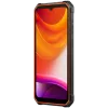Nešiojamas atsparus telefonas Blackview BV4800SE LTE 6.56 inch HD+ IPS 90Hz 4GB+64GB UMS9320E aštuonių branduolių 1,8GHz 16MP+2MP galinė kamera NFC 5100mAh be įkroviklio Android 15 oranžinis
