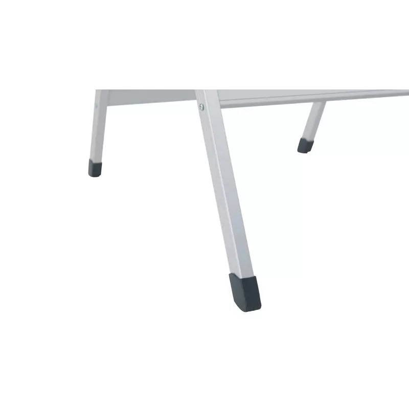 Kempingo kėdė Outwell Clarenville – 4 kojos, maks. apkrova 150 kg, mėlyna, 5,5 kg, 640×750 mm