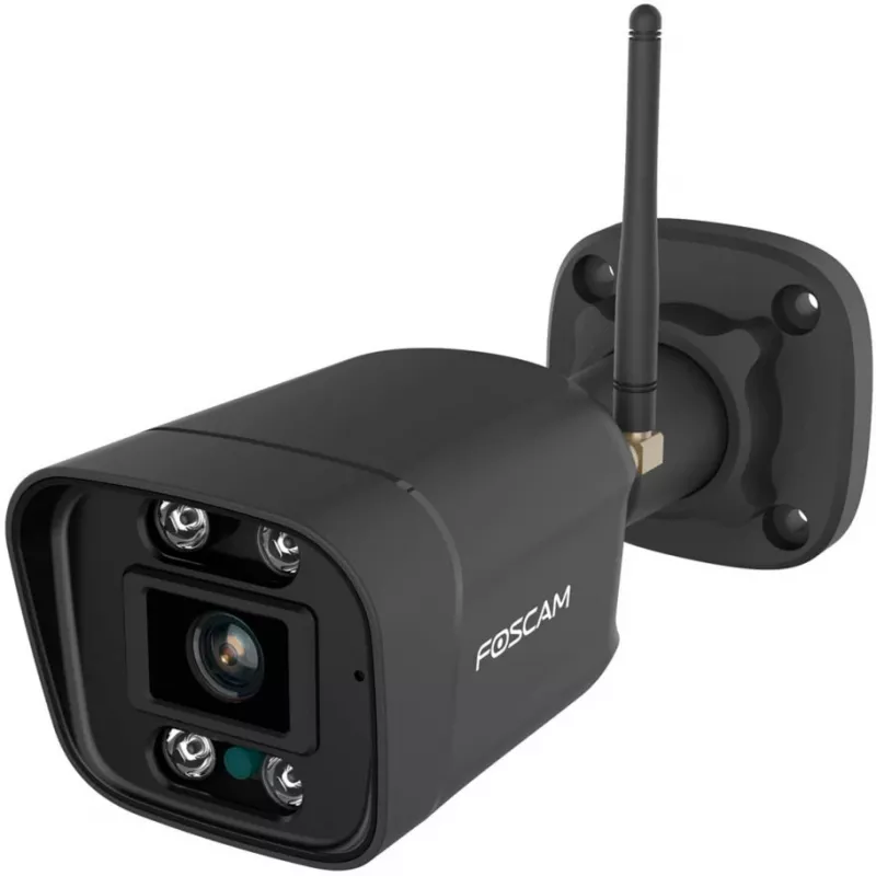 Foscam V8P lauko belaidė kulkos formos IP kamera, juoda, 1080P, naktinis matymas