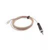 Sennheiser HSP 4-ew-3 laidas kondenserinis mikrofonas su boomu, 3,5 mm, smėlio spalvos, 1,6 m kabelis, 40–20000 Hz