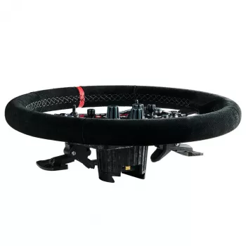 Asetek SimSports Lenkradkranz, dished, 340 mm - juoda, zomša