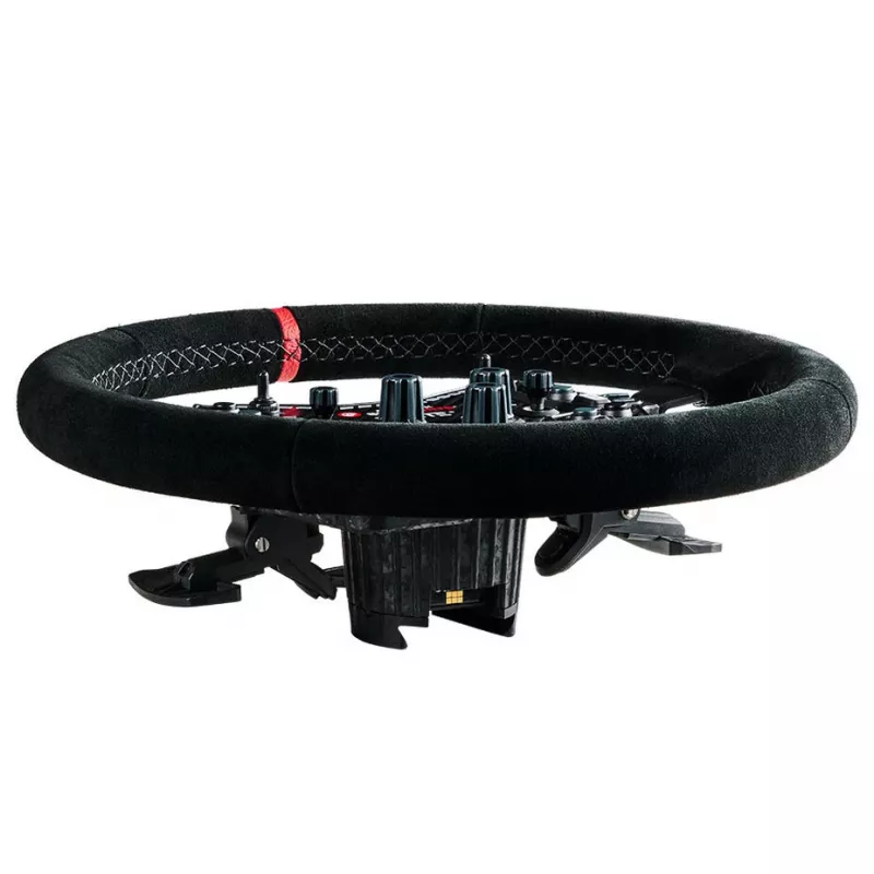Asetek SimSports Lenkradkranz, dished, 340 mm - juoda, zomša