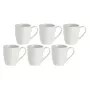 6 puodelių rinkinys LA PORCELLANA BIANCA U10077009U00-Z 110 ml porcelianas