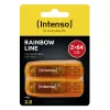 ATMINTINĖ „Flash USB2 2X64GB/RAINBOW 3502492 Intenso“