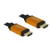 HDMI kabelis DeLOCK 85728 1,5 m Type A juodas auksuotas