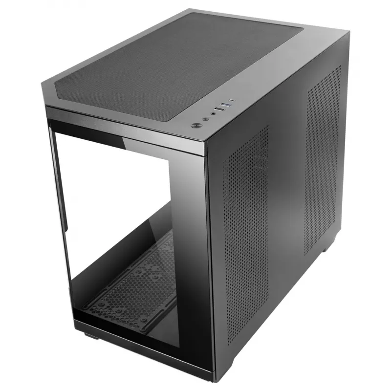 Mars Gaming MC3TCORELCDM kompiuterio korpusas Mini Tower Juodas
