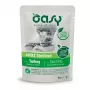 Oasy šlapias ėdalas katėms gabaliukai padaže Suaugęs Sterilizuotas Kalakutiena 85g