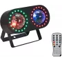 EUROLITE LED efektinis šviestuvas DMF-3 Hybrid Flower Effect 3 viename – LED sceninis/vakarėlių efektas